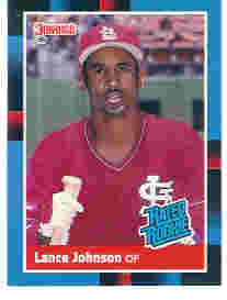 1988 Donruss Baseball Cards    031      Lance Johnson RC